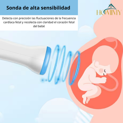 BabySound Pro™- Monitor Frecuencia Cardiaca Latidos Bebe